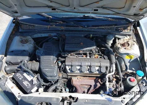 2004 Honda Civic Vp z USA, uszkodzony, nr VIN 2HGES16364H592126